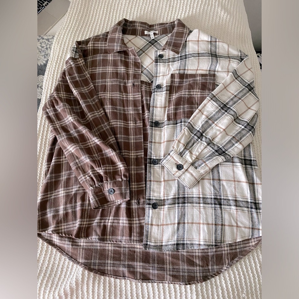 Multicolor/pattern flannel